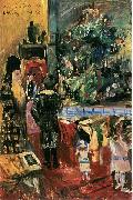 Lovis Corinth Weihnachtsbescherung oil on canvas